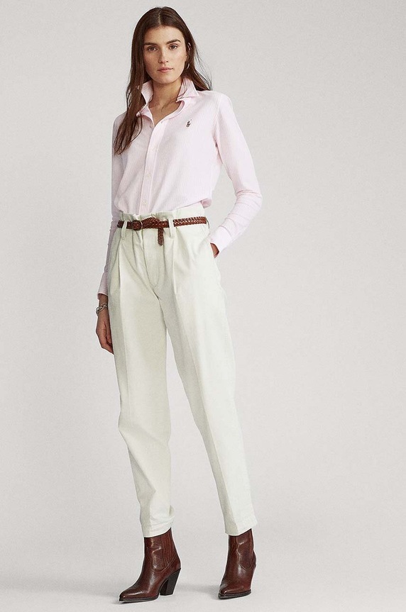 Oblačila Polo Ralph Lauren srajca 211664416001 roza