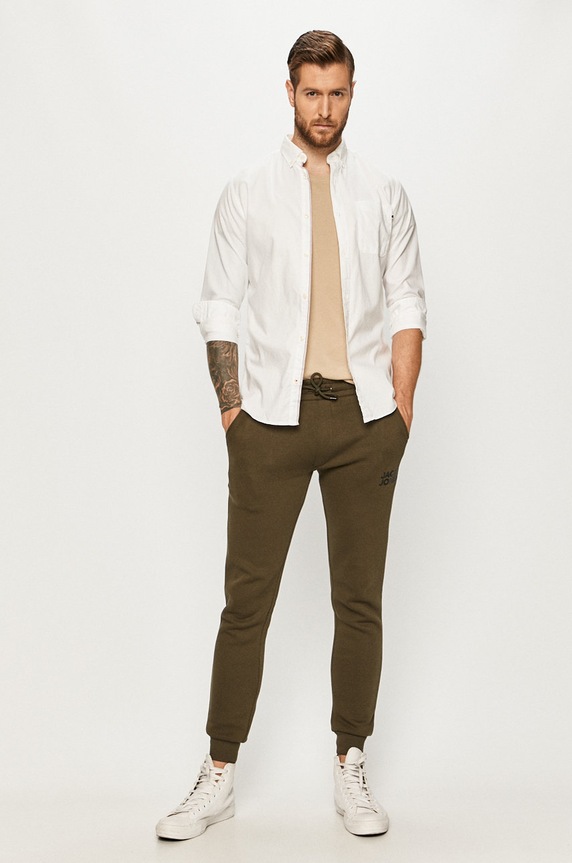 Odzież Jack & Jones - Koszula 12172736 biały