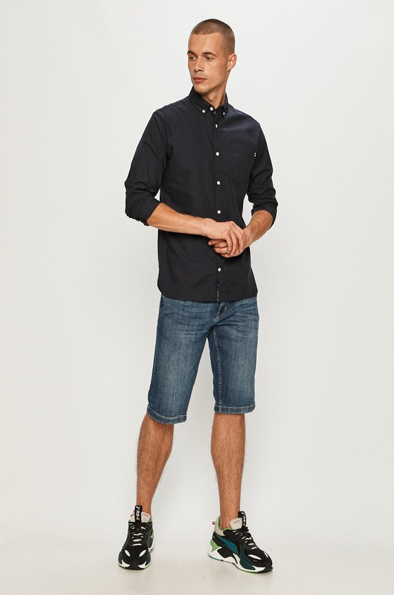 Oblečenie Jack & Jones - Košeľa 12172736 tmavomodrá