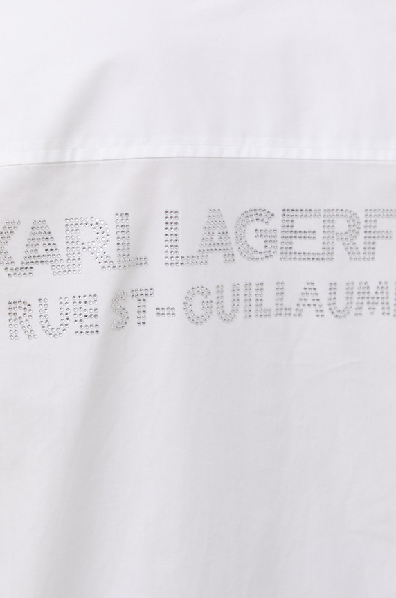 Košile Karl Lagerfeld 225W1601 bílá