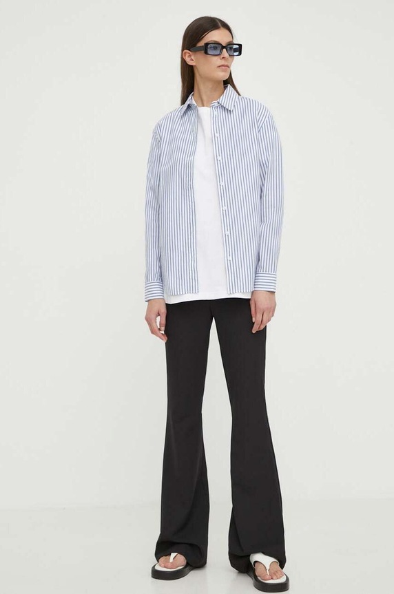 Samsoe pamut ing SAMADISONI F10000024 kék AA00