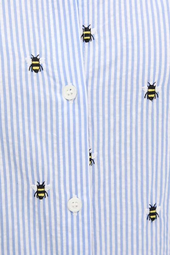 MC2 Saint Barth camicia in cotone BRIG001 blu