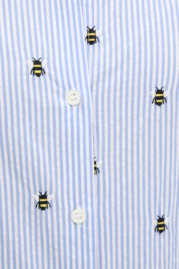 MC2 Saint Barth camicia in cotone BRIG001 blu
