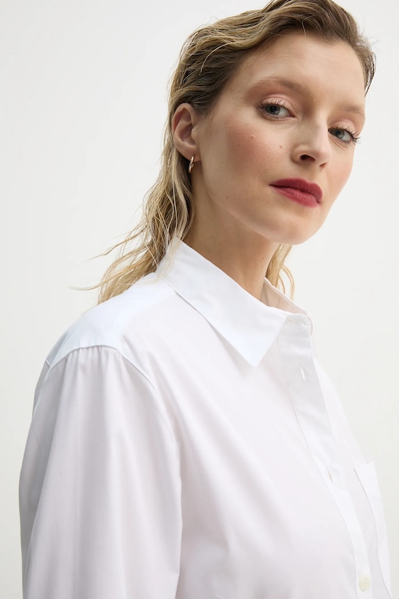 Bavlnená košeľa Rag & Bone WAW22PA050PO50 biela