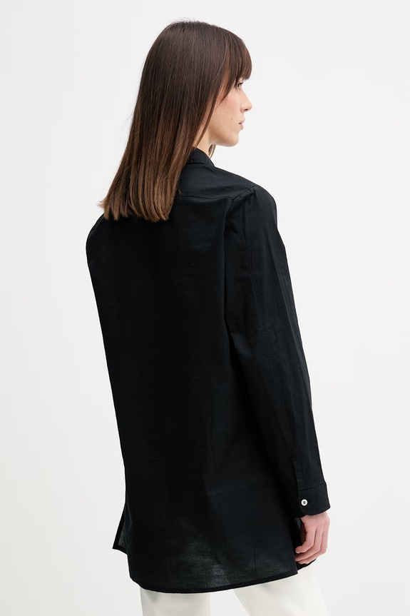 Oblačila Bombažna srajca Lauren Ralph Lauren 20529276 črna
