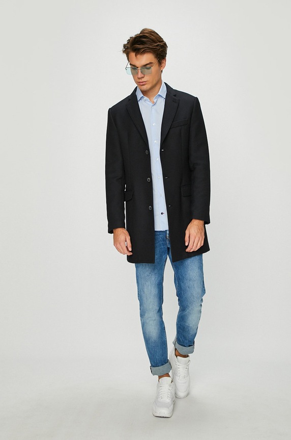 Odzież Tommy Hilfiger Tailored - Koszula TT0TT01936 niebieski