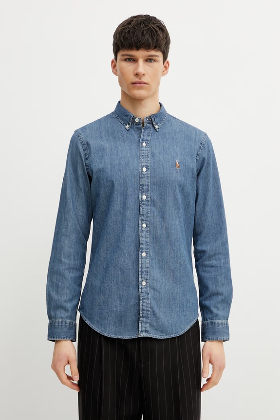 Polo Ralph Lauren shirt button-down blue 710548539001