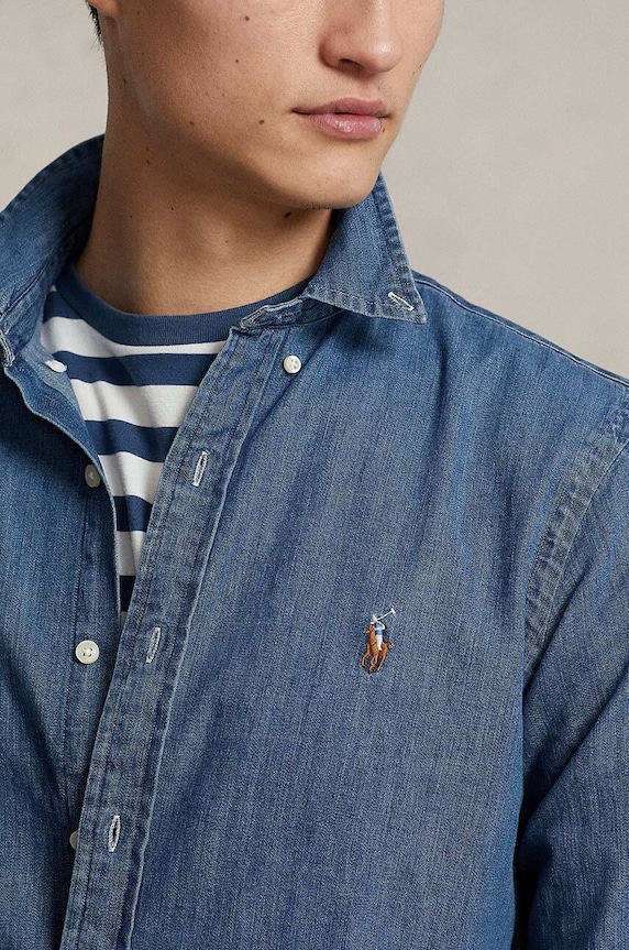 Polo Ralph Lauren - Koszula 710548539001 niebieski 710548539001