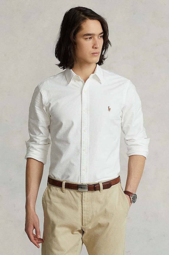 Polo Ralph Lauren - Koszula 710549084006 bawełna biały 710549084006