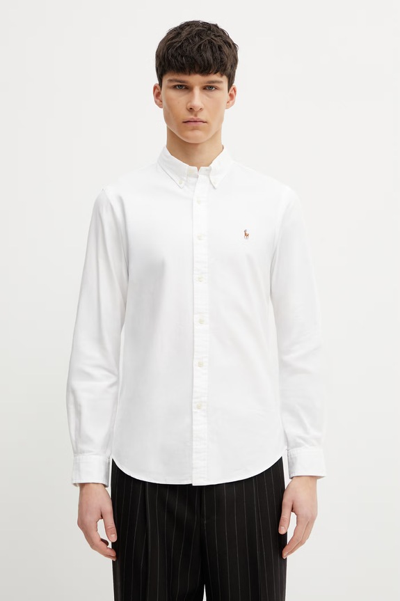 Polo Ralph Lauren shirt cotton white 710549084006