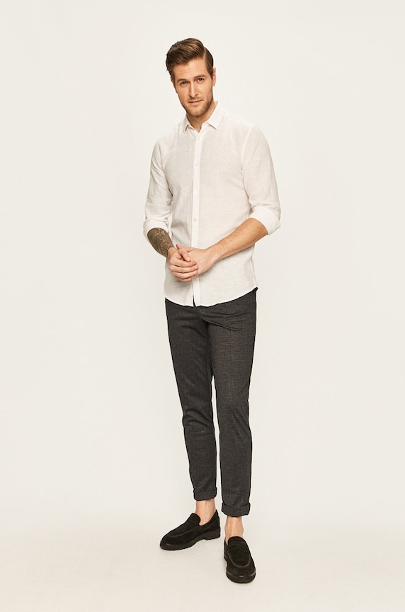 Košile Only & Sons bílá 22012321
