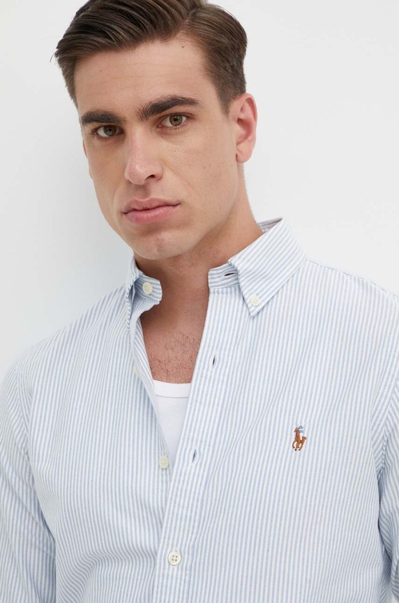 Polo Ralph Lauren camicia 710549084009 blu