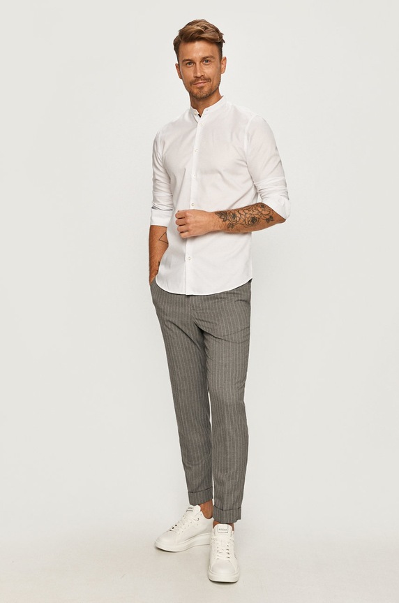 Odzież Selected Homme - Koszula 16075810 biały