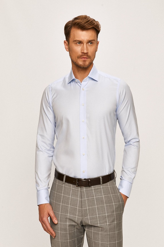 Emanuel Berg - Koszula SF.MCR37.2.1736 niebieski AA00