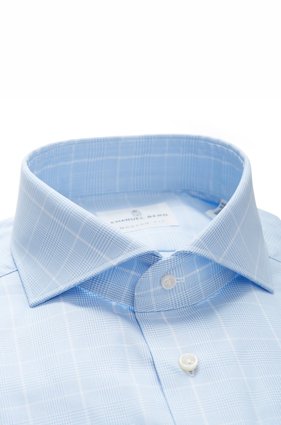 Emanuel Berg - Koszula niebieski MF.HV37.2.1759