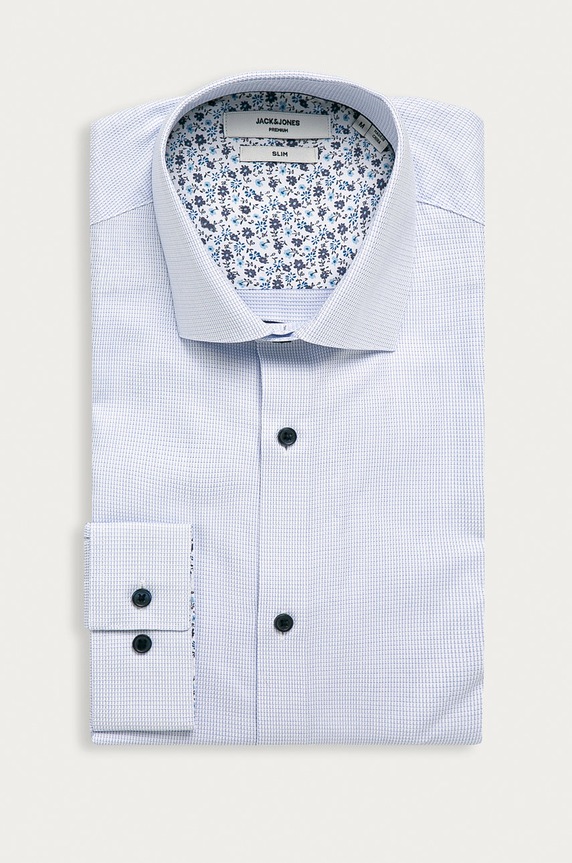 Premium by Jack&Jones - Bavlnená košeľa regular modrá 12173879