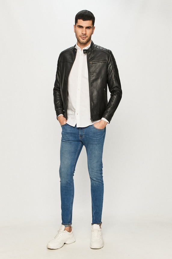 Odzież Jack & Jones - Koszula 12182486 biały