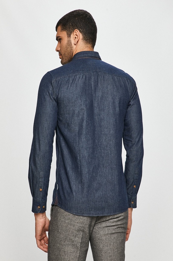 Only & Sons - Džínová košile 22015535 námořnická modř