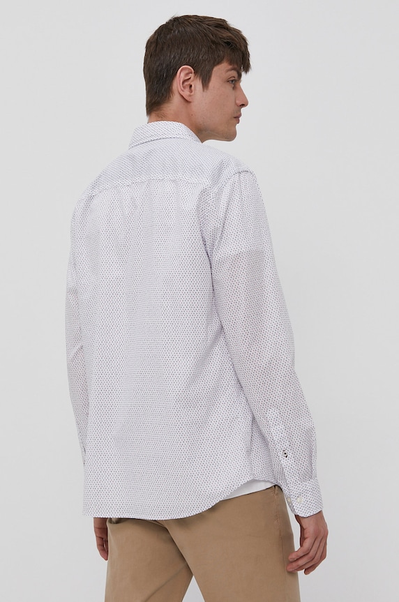 Jack & Jones - Bavlnená košeľa biela 12173241