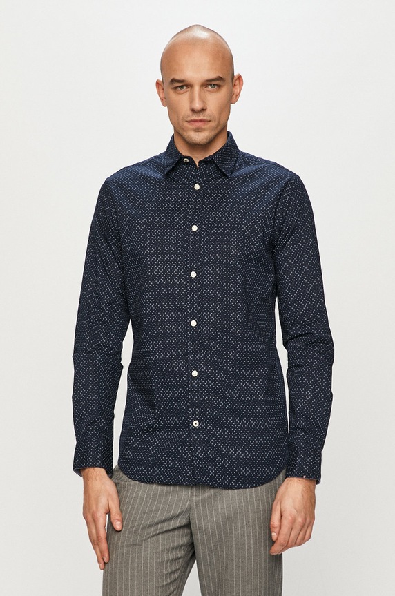 Jack & Jones - Koszula bawełniana 12173241 granatowy