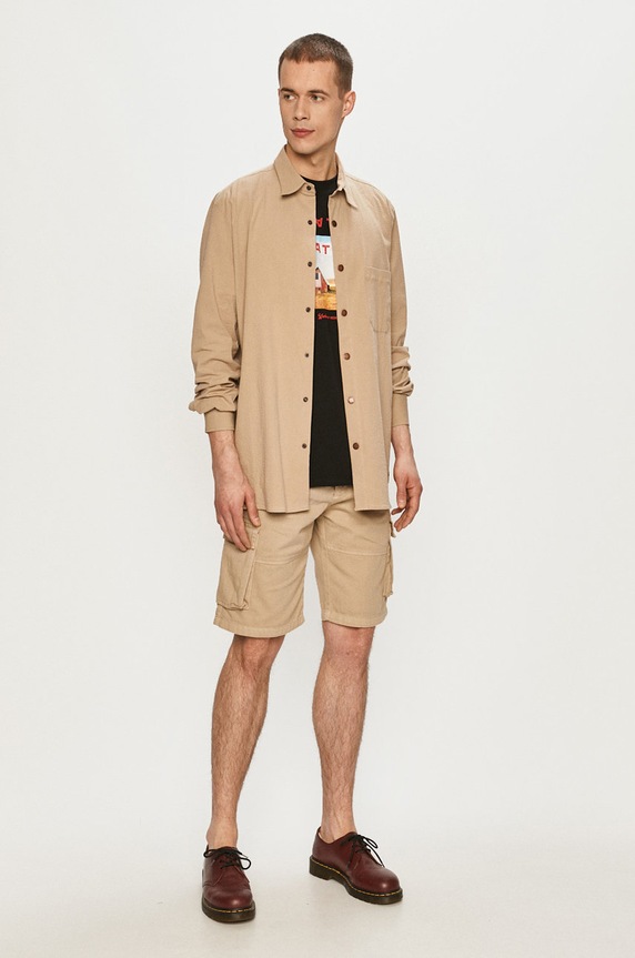 Ruházat CAT Footwear - Ing 2610641.11868 bézs