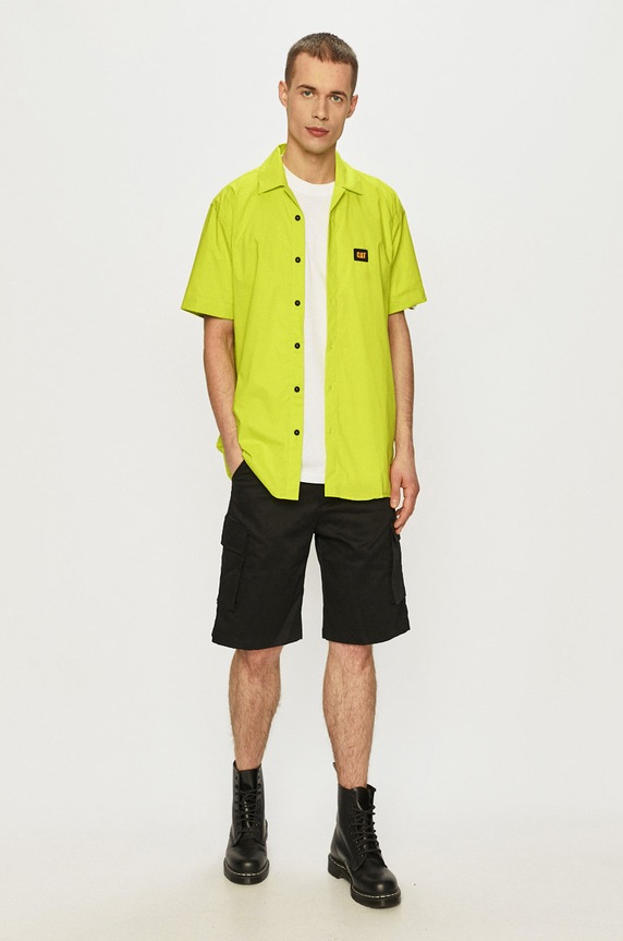 Ruházat CAT Footwear - Ing 2610644.11387 zöld