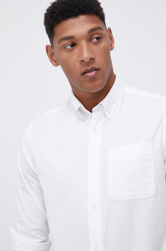Premium by Jack&Jones Koszula z elastanem biały 12192150
