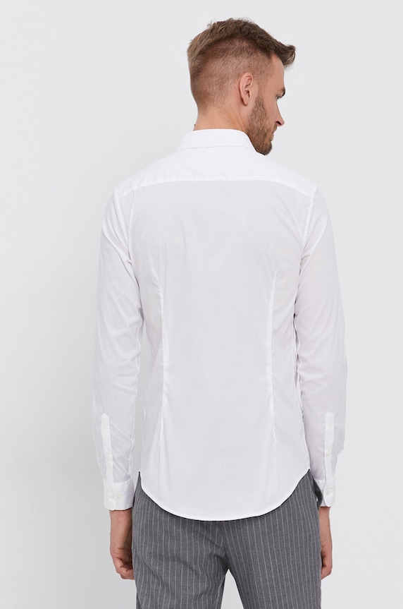 Košulja Emporio Armani bijela 8N1C09.1NI9Z