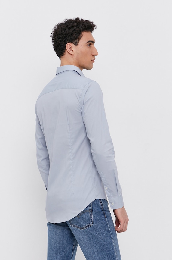 Oblečenie Košeľa Emporio Armani 8N1C09.1NI9Z modrá