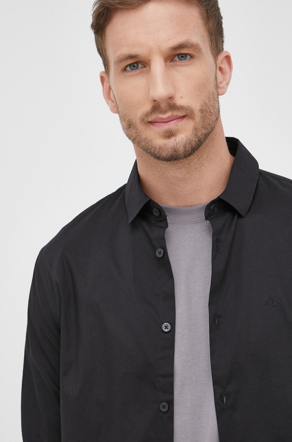 Armani Exchange camicia 8NZC31.ZN28Z.NOS nero