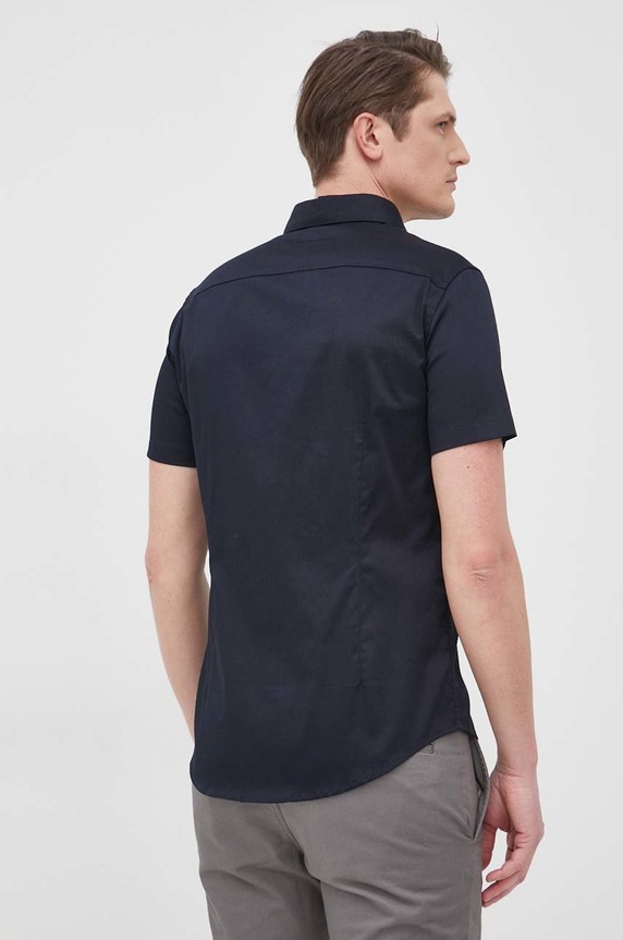 Odzież Armani Exchange koszula 8NZCBF.ZN10Z.NOS 8NZCBF.ZN10Z.NOS granatowy