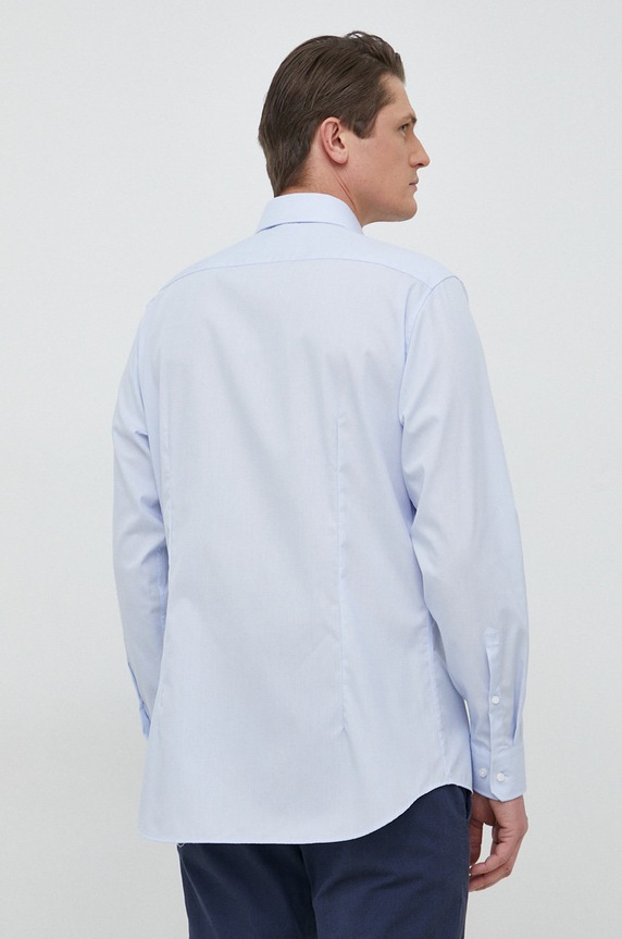 Pamučna košulja Seidensticker plava 01.242610