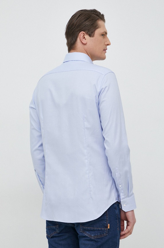 Pamučna košulja Seidensticker plava 01.693650