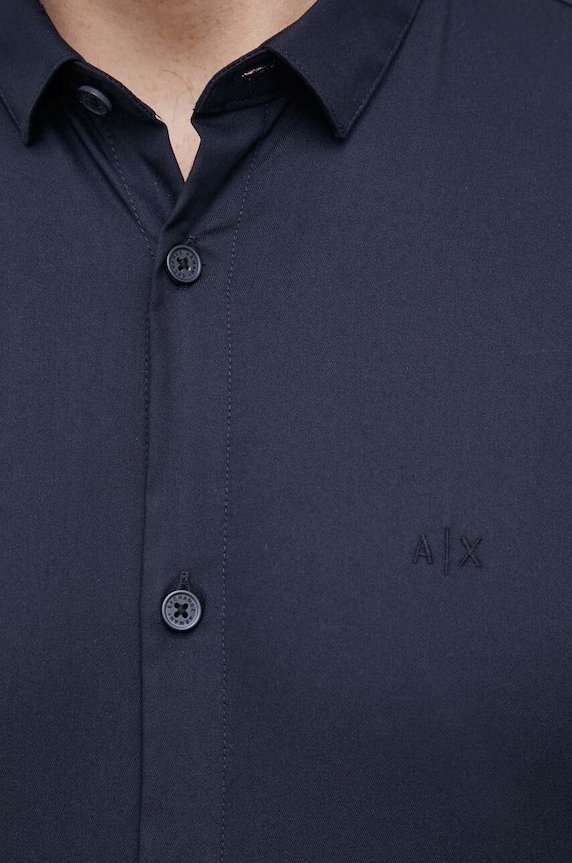 Armani Exchange koszula 8NZC51.ZNYXZ.NOS granatowy