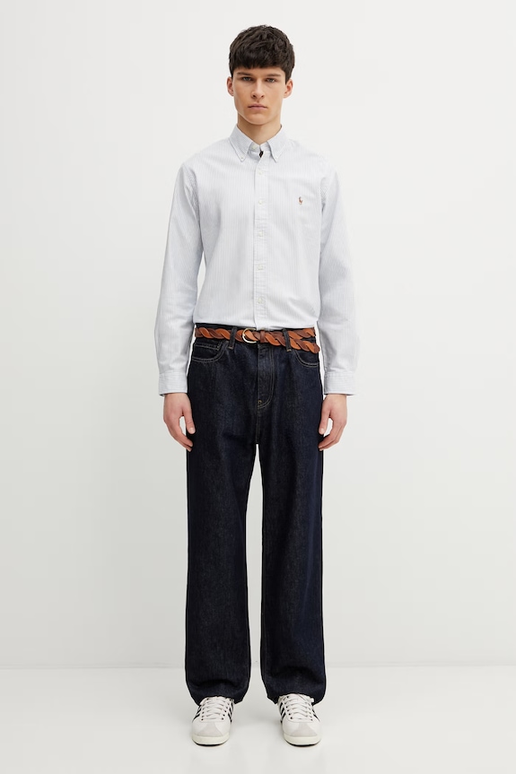 Polo Ralph Lauren cotton shirt 710792041 blue