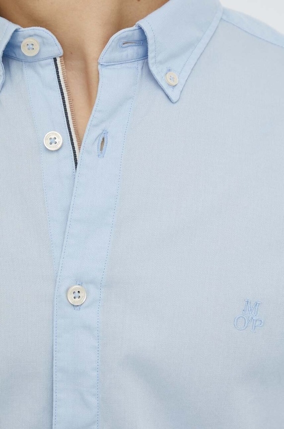 Marc O'Polo koszula bawełniana B21766842156 niebieski AA00