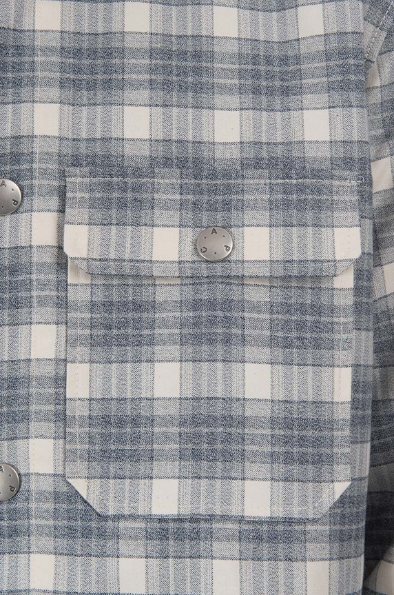 Bavlnená košeľa A.P.C. Alex Blouson COGAX.H02625 sivá