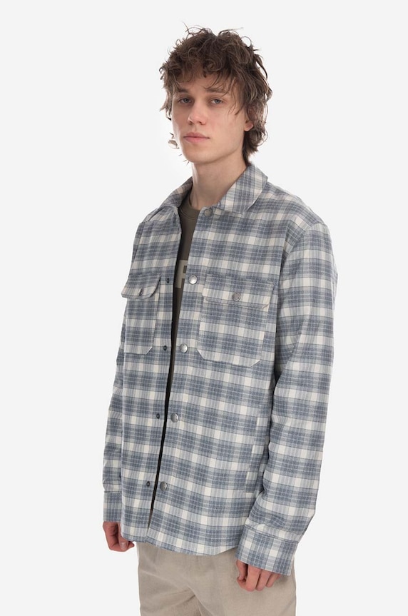 Bavlnená košeľa A.P.C. Alex Blouson COGAX.H02625