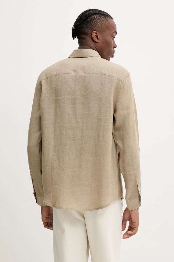 Odjeća Košulja A.P.C. A.P.C. Chemise Cassel LIAEK-H12545 BLACK LIAEK.H12545 zelena