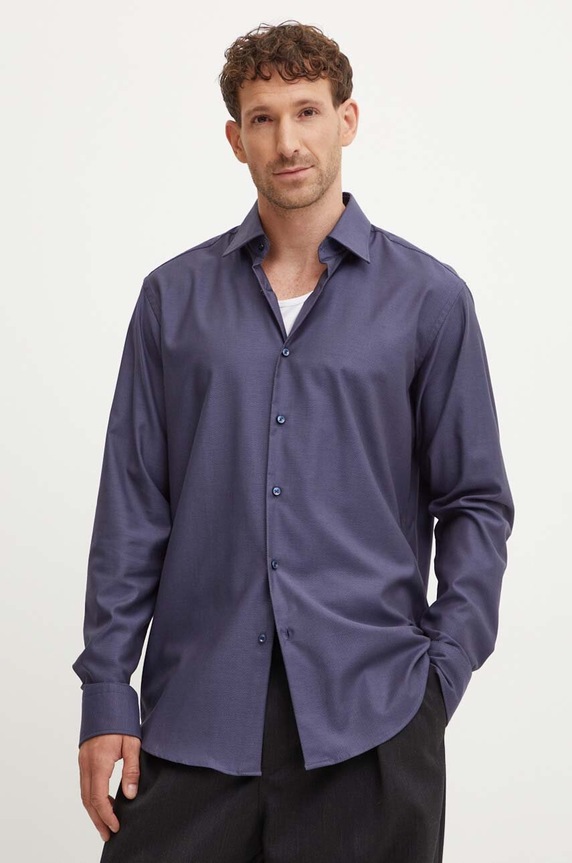 BOSS camicia regolare violetto 50489830