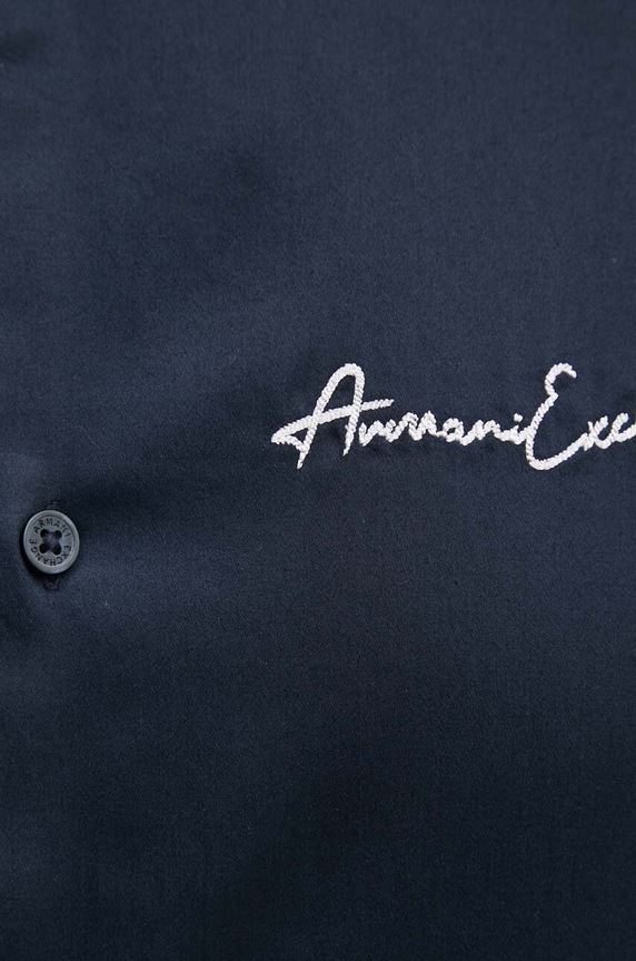 Košile Armani Exchange 8NZC99.ZN10Z.NOS námořnická modř AA00