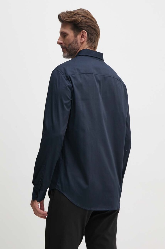 Košile Armani Exchange námořnická modř 8NZC99.ZN10Z.NOS
