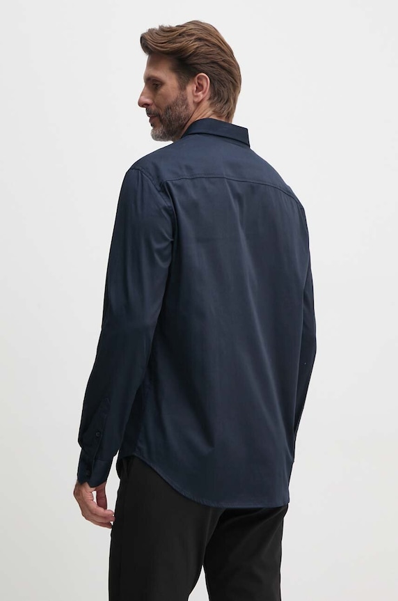 Košile Armani Exchange námořnická modř 8NZC99.ZN10Z.NOS