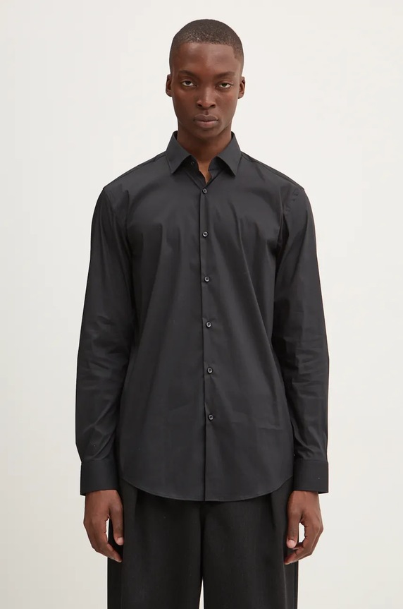 HUGO koszula czarny 50484023