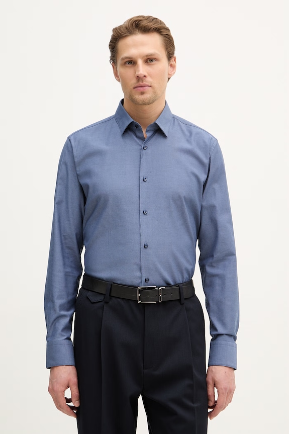 Košulja BOSS mornarsko plava 50490934