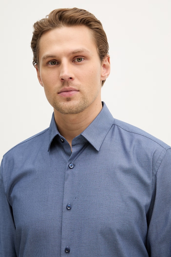 Košulja BOSS mornarsko plava 50490934