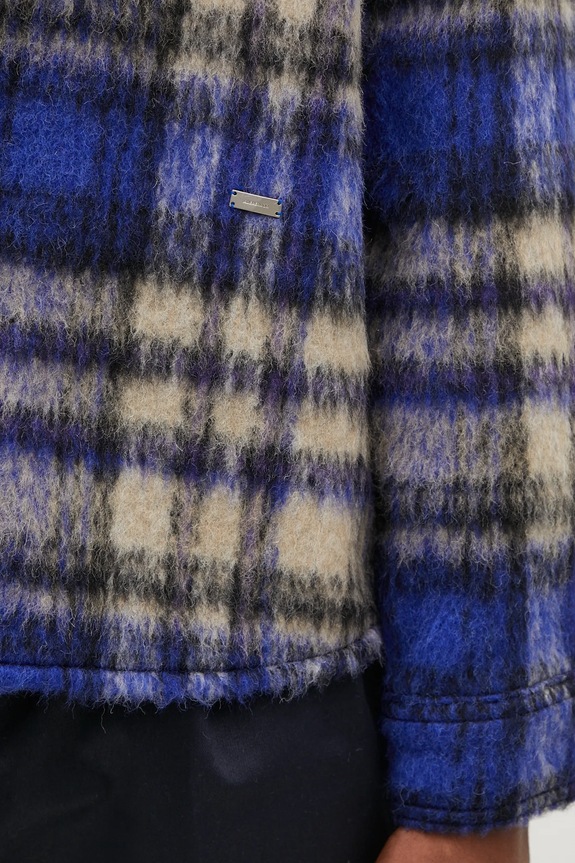 Ader Error wool shirt blue BN01FWJK0118BL