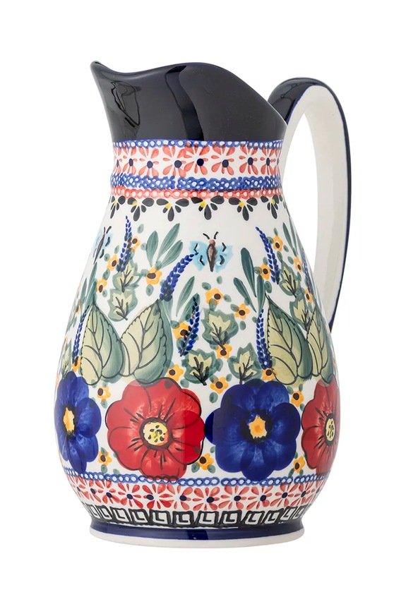Kuchnia i bar Bloomingville dzbanek Florist 1,6 L 82061277 czerwony