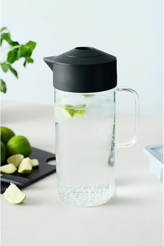Rig-Tig carafă de apă Pip 1,4 L negru Z00054