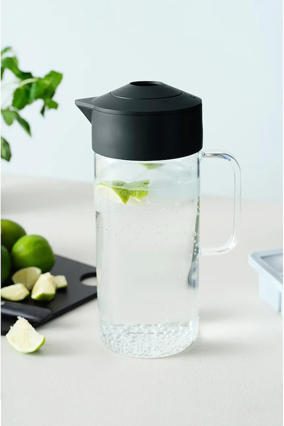 Rig-Tig carafă de apă Pip 1,4 L negru Z00054